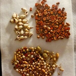 Wood Beads For Jewelry Making.